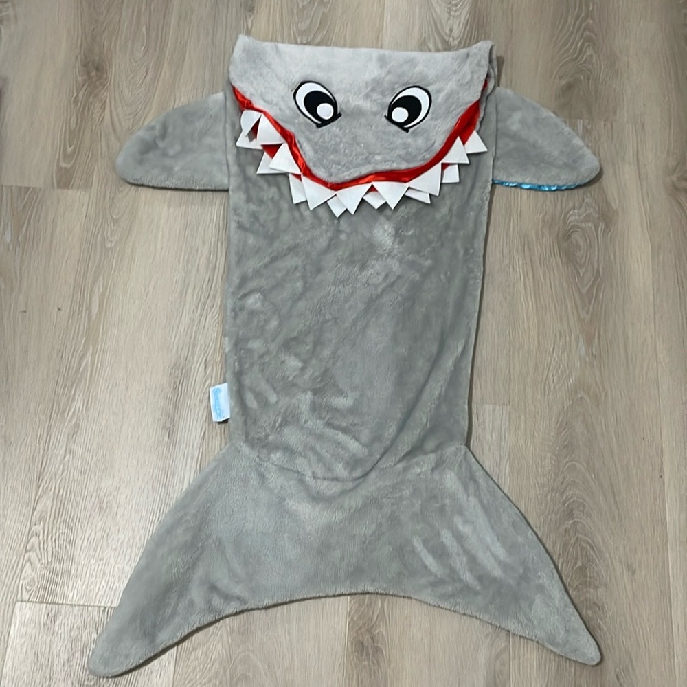Snuggie shark blanket